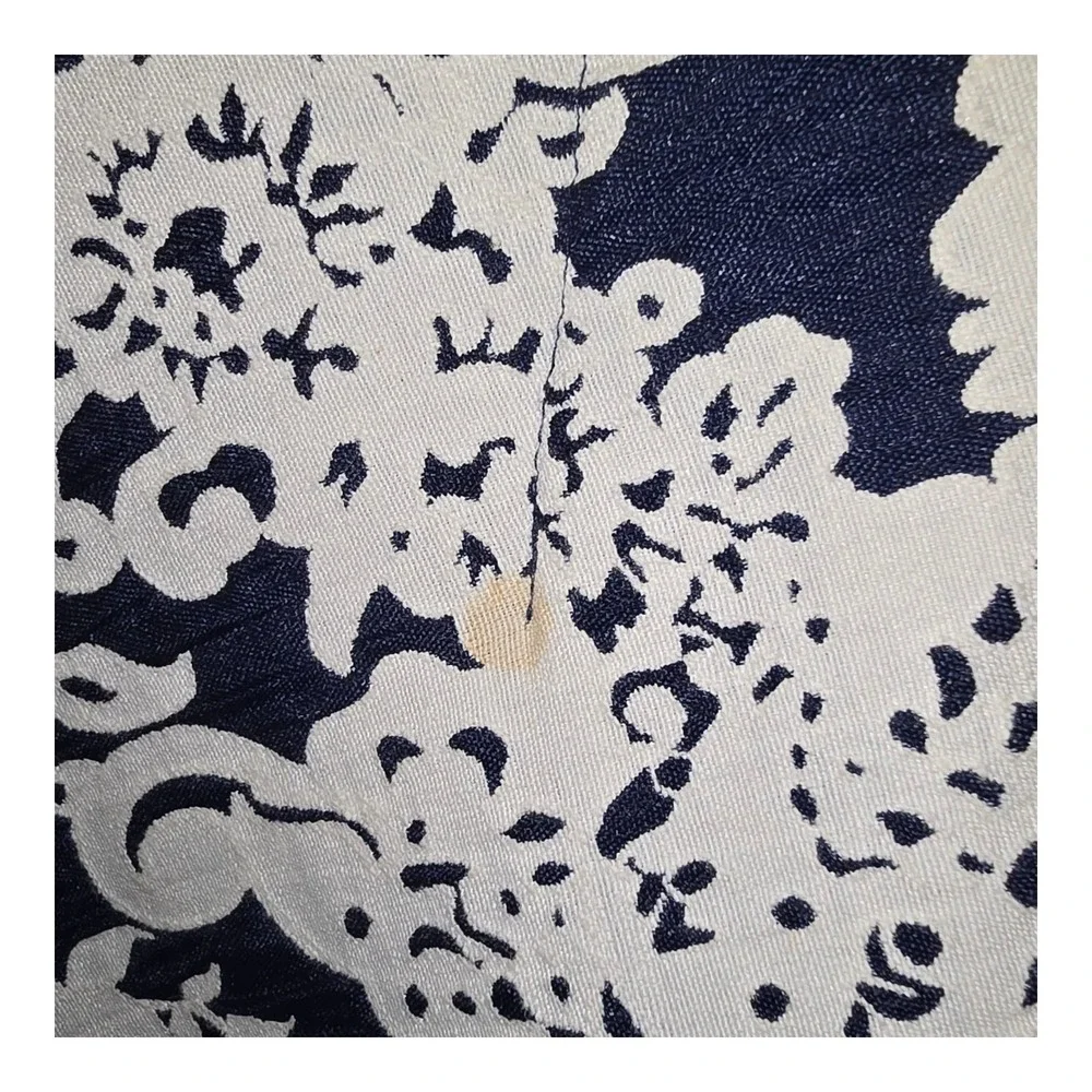 Anthropologie Sachin Babi Blue White Floral Skirt High-Low‎ Blue & White Size 4P